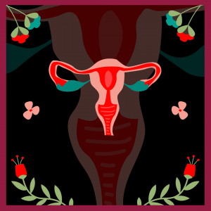 cartel rrrevolucion uterina cuadrado sin letras